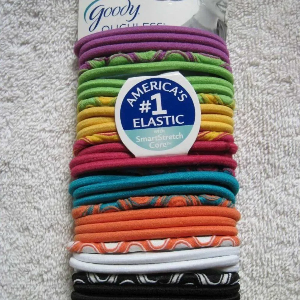 Citrus Twist Hair Accessory Set So Sleek Hair Brush Elastic Ponytailer Bands